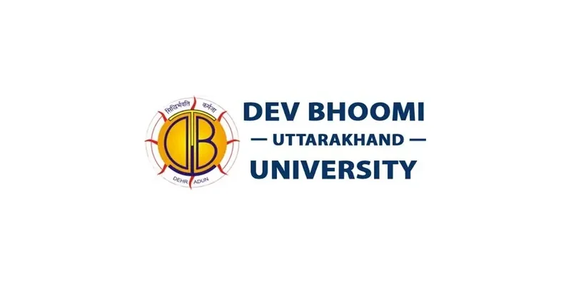Dev Bhoomi Uttarakhand University logo